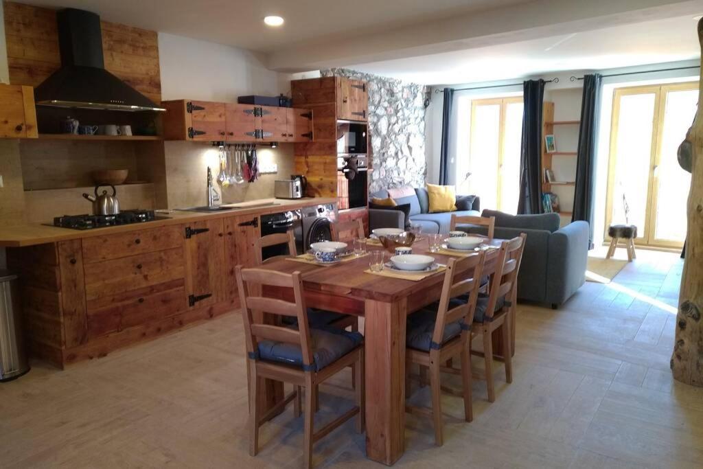 Le Grand Pierron Claree Valley Cosy Apartment In Mountain, 6P Val-des-Prés Kültér fotó